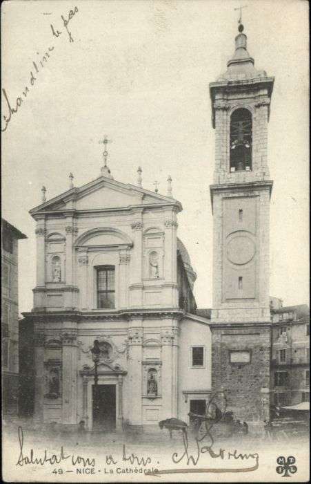 Nice Alpes Maritimes Nice Cathedrale