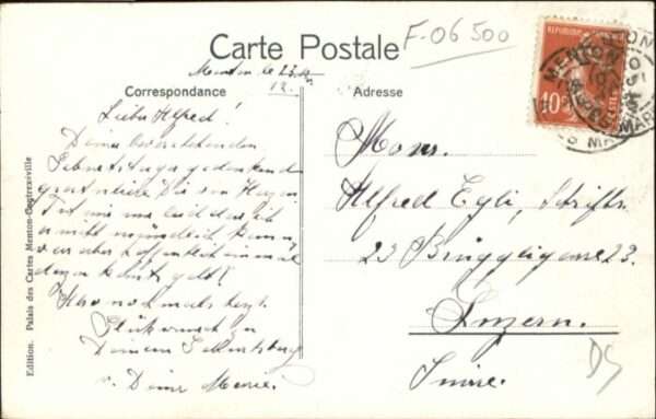 Menton Alpes Maritimes Menton Palmiers – Bild 2