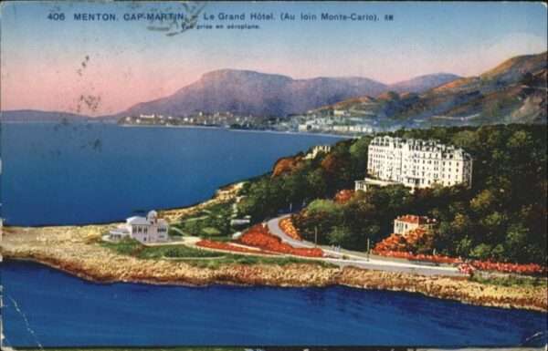 Menton Alpes Maritimes Menton Cap Martin Grand Hotel