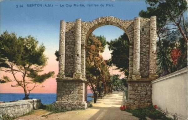 Menton Alpes Maritimes Menton Cap Martin Parc