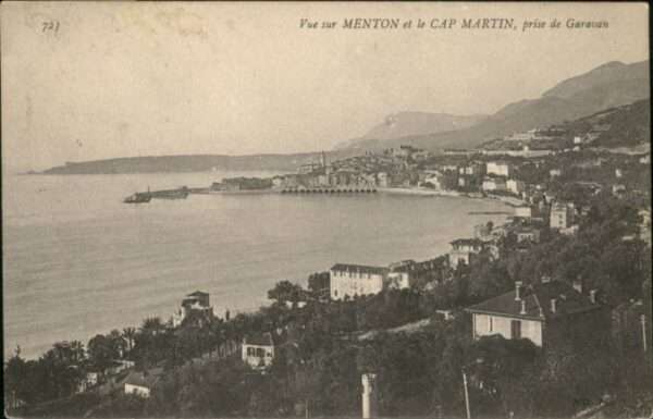 Menton Alpes Maritimes Menton Cap Martin Garavan