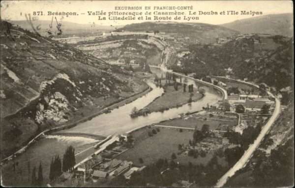 Besancon Doubs Besancon Vallee Citadelle Route Lyon
