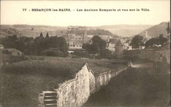 Besancon Doubs Besancon Anciens Remparts