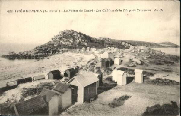 Trebeurden Pointe Castel Cabines Plage