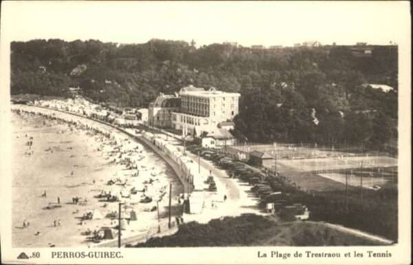 Perros-Guirec Tennis Plage Trestraou