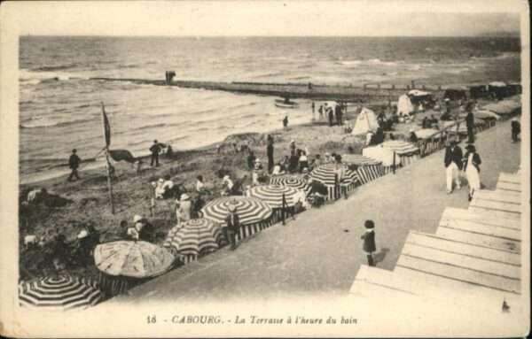 Cabourg Terrasse Bain