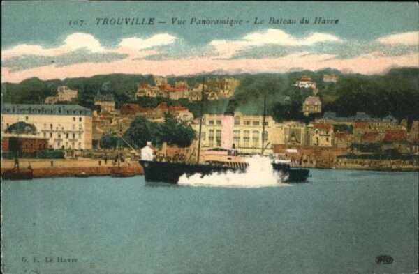 Trouville Bateau Havre