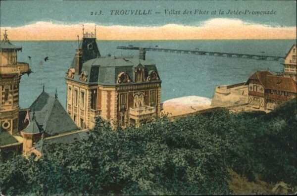 Trouville Vila Flots Jetee Promenade