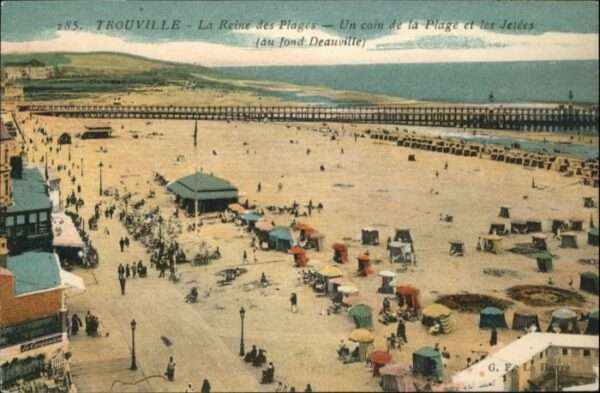 Trouville Reine Plage Jetee