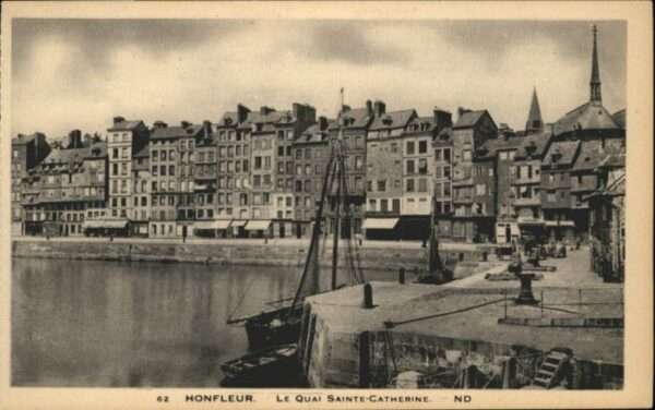 Honfleur Quai Sainte-Catherine