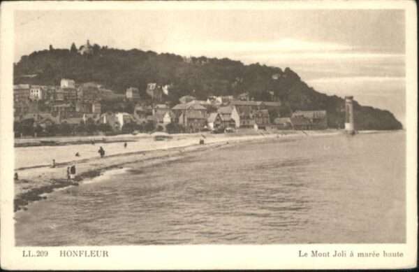 Honfleur Mont Joli Maree Haute