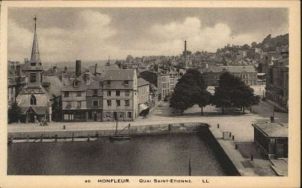Honfleur Quai Sainte-Etienne