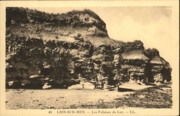 Lion-sur-Mer Falaises Luc