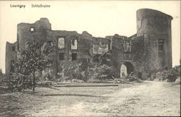 Louvigny 57 Louvigny Schlossruine