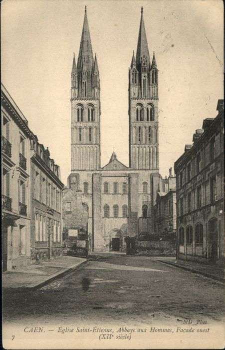Caen Eglise Saint Etienne Abbaye