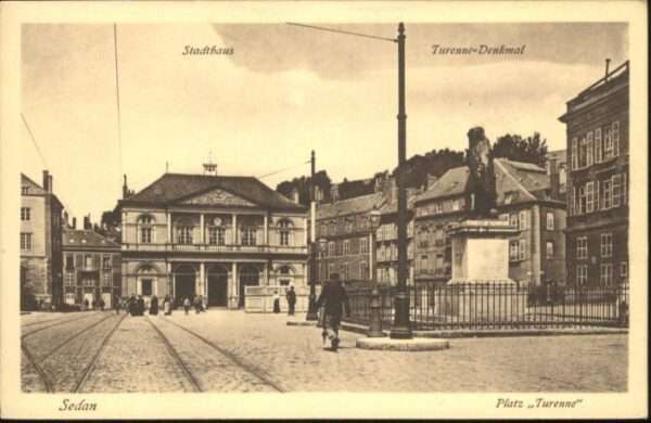 Sedan Ardennes Sedan Platz Turenne Turenne-Denkmal Sta