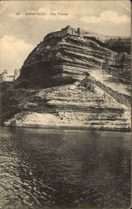 Bonifacio Corse du Sud Falaise