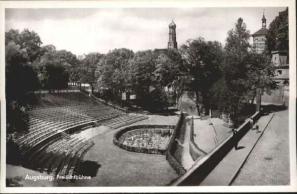 Freilichtbuehne Thingstaette Augsburg Freilichtbühne