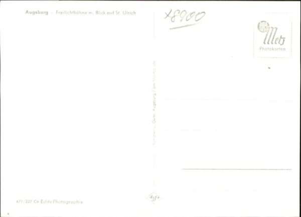 Freilichtbuehne Thingstaette Augsburg Freilichtbühne St Ulrich – Bild 2
