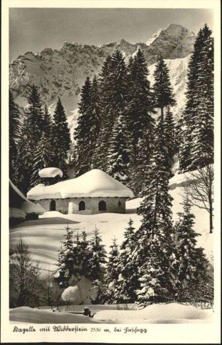 Hirschegg Kleinwalsertal Vorarlberg Hirschegg Kleinwalsertal Kapelle Widder