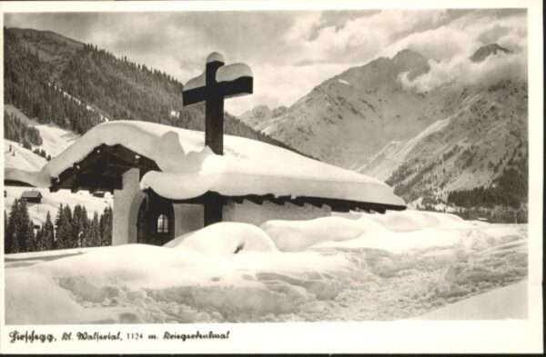 Hirschegg Kleinwalsertal Vorarlberg Hirschegg Kleinwalsertal Kriegerdenkmal