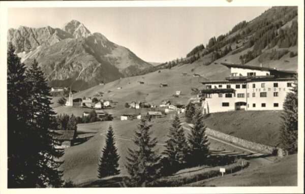 Hirschegg Kleinwalsertal Vorarlberg Hirschegg Kleinwalsertal Widderstein Bä