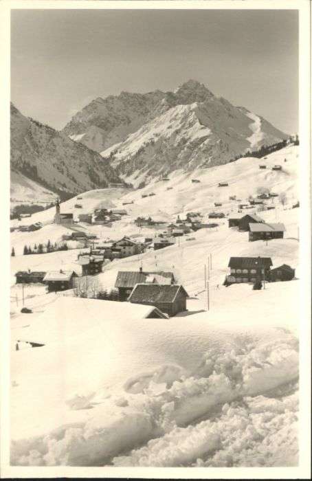 Hirschegg Kleinwalsertal Vorarlberg Hirschegg Kleinwalsertal Widderstein Bä