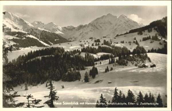 Hirschegg Kleinwalsertal Vorarlberg Hirschegg Kleinwalsertal Bergheim Sonnb