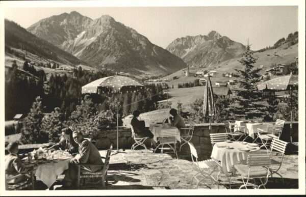 Hirschegg Kleinwalsertal Vorarlberg Hirschegg Kleinwalsertal Ifenhotel Terr