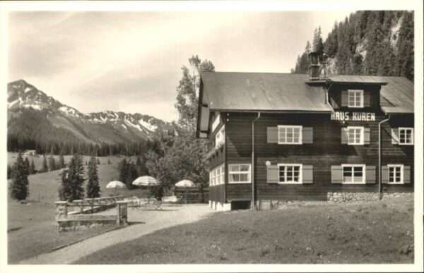 Hirschegg Kleinwalsertal Vorarlberg Hirschegg Kleinwalsertal Berggasthof Ha