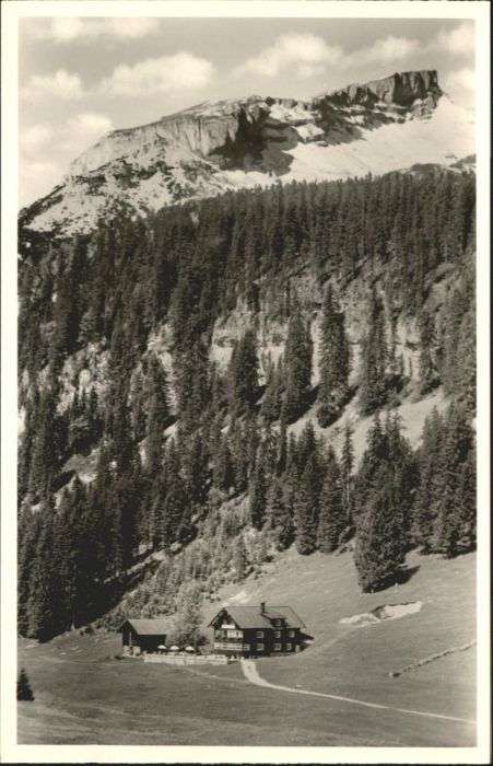 Hirschegg Kleinwalsertal Vorarlberg Hirschegg Kleinwalsertal Berggasthof Ha