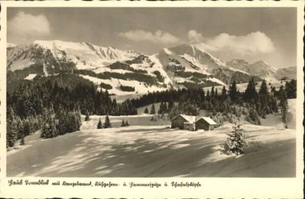 Hirschegg Kleinwalsertal Vorarlberg Hirschegg Kleinwalsertal Haus Sonnblick