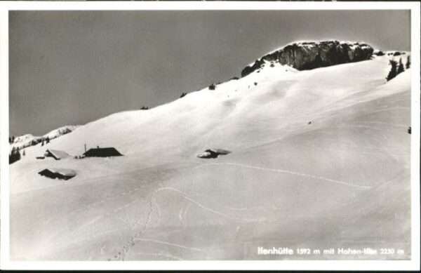 Hirschegg Kleinwalsertal Vorarlberg Hirschegg Kleinwalsertal Ifenhütte Hoch