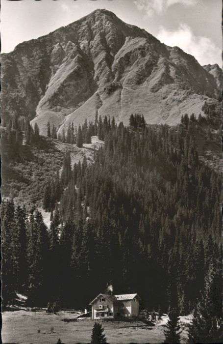 Hirschegg Kleinwalsertal Vorarlberg Hirschegg Kleinwalsertal Würzburger Hüt