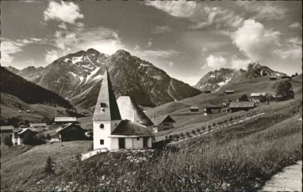Hirschegg Kleinwalsertal Vorarlberg Hirschegg Kleinwalsertal Kreuzkirche El