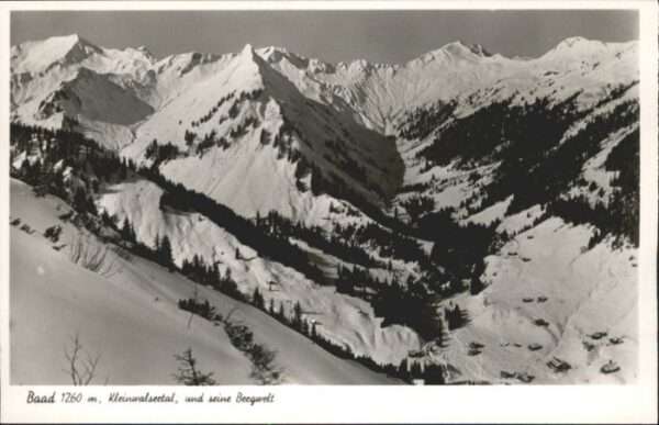Baad Mittelberg Kleinwalsertal Baad Kleinwalsertal