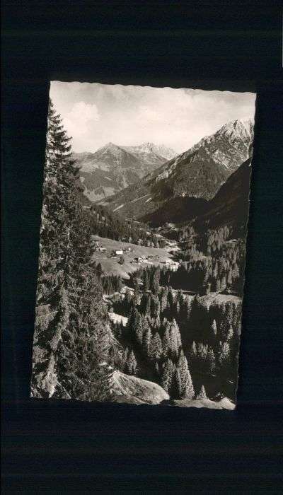 Baad Mittelberg Kleinwalsertal Baad Kleinwalsertal Kanzelwand Hammersp