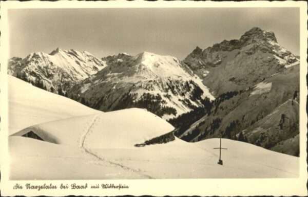Baad Mittelberg Kleinwalsertal Baad Kleinwalsertal Starzelalm Widderst