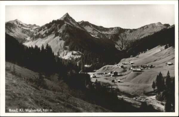 Baad Mittelberg Kleinwalsertal Baad Kleinwalsertal