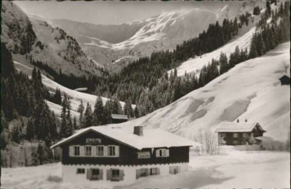 Baad Mittelberg Kleinwalsertal Baad Kleinwalsertal Gasthof Noris-Hütte