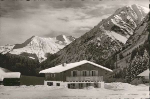 Baad Mittelberg Kleinwalsertal Baad Kleinwalsertal Gasthof Noris-Hütte