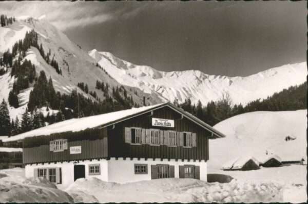 Baad Mittelberg Kleinwalsertal Baad Kleinwalsertal Gasthof Noris-Hütte