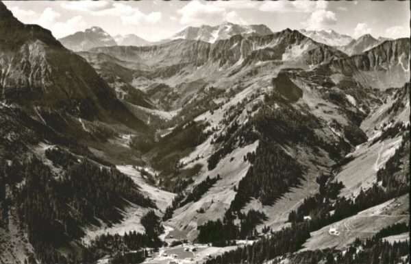 Baad Mittelberg Kleinwalsertal Baad Kleinwalsertal Bärgunttal Mohnenfl