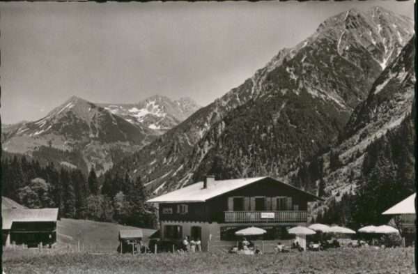 Baad Mittelberg Kleinwalsertal Baad Kleinwalsertal Gasthof Noris-Hütte
