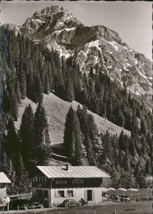 Baad Mittelberg Kleinwalsertal Baad Kleinwalsertal Gasthof Noris-Hütte
