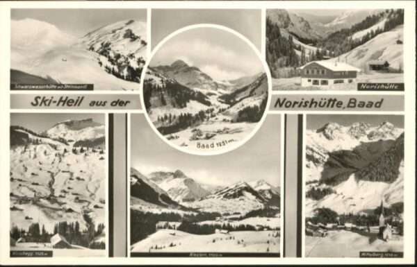 Baad Mittelberg Kleinwalsertal Baad Kleinwalsertal Gasthof Noris-Hütte