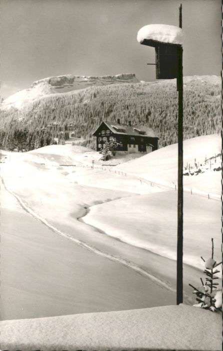 Hirschegg Kleinwalsertal Vorarlberg Hirschegg Kleinwalsertal Kinderheim Hal