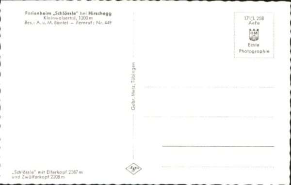 Kleinwalsertal Ferienheim Schlössle – Bild 2