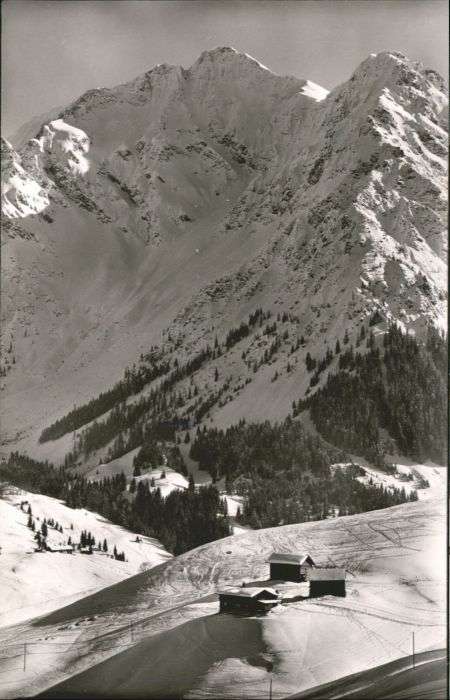 Hirschegg Kleinwalsertal Vorarlberg Hirschegg Kleinwalsertal Ferienheim Sch