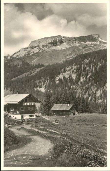 Hirschegg Kleinwalsertal Vorarlberg Hirschegg Kleinwalsertal Cafe Moosbrugg